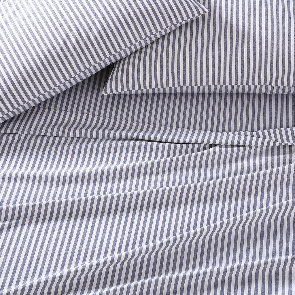 Beige King Percale Sheet Set Y219034