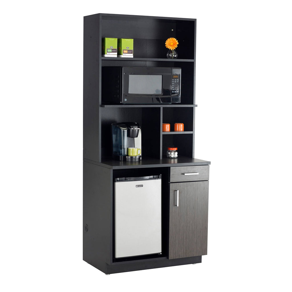 Asian Night / Black Appliance Hutch N415
