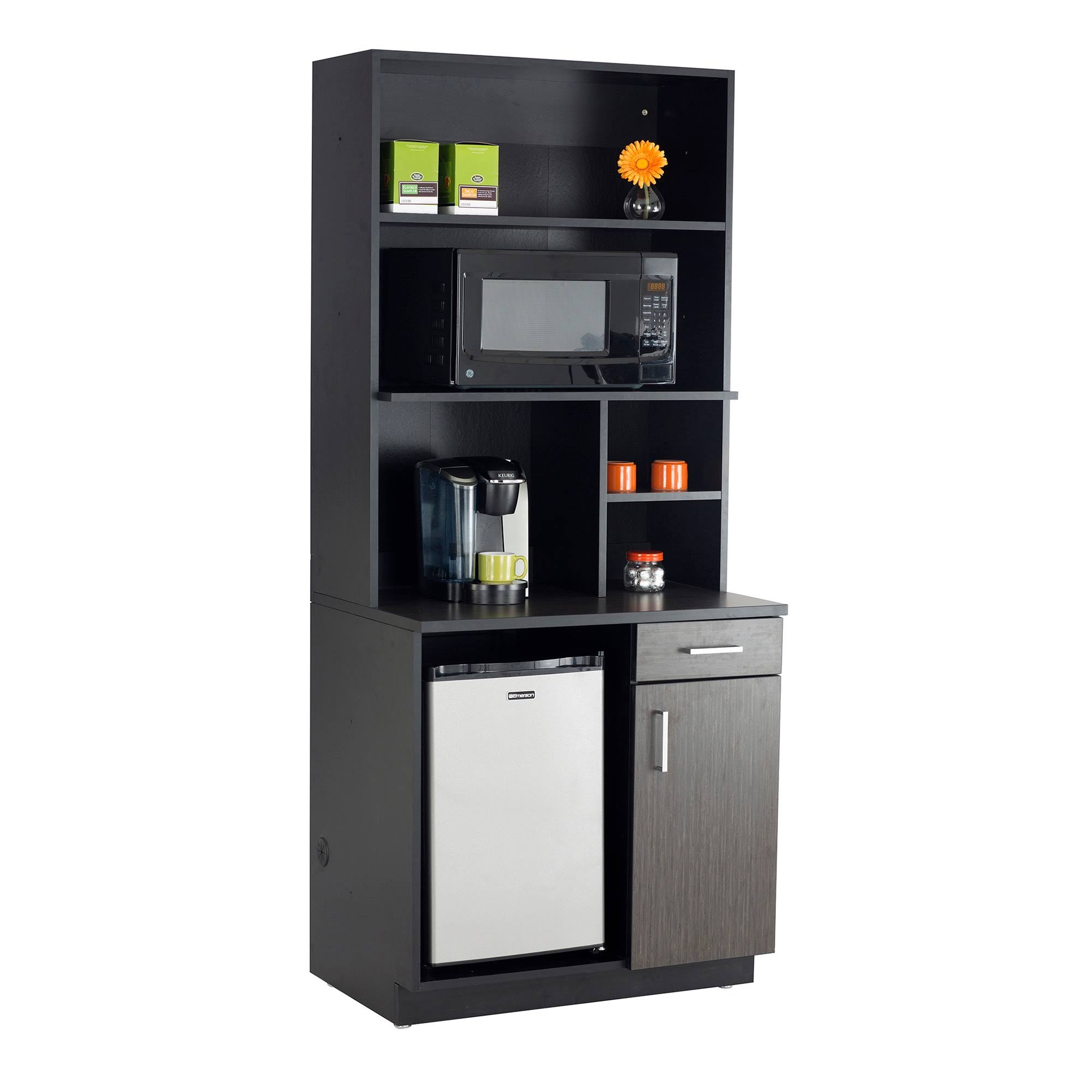 Asian Night / Black Appliance Hutch N415