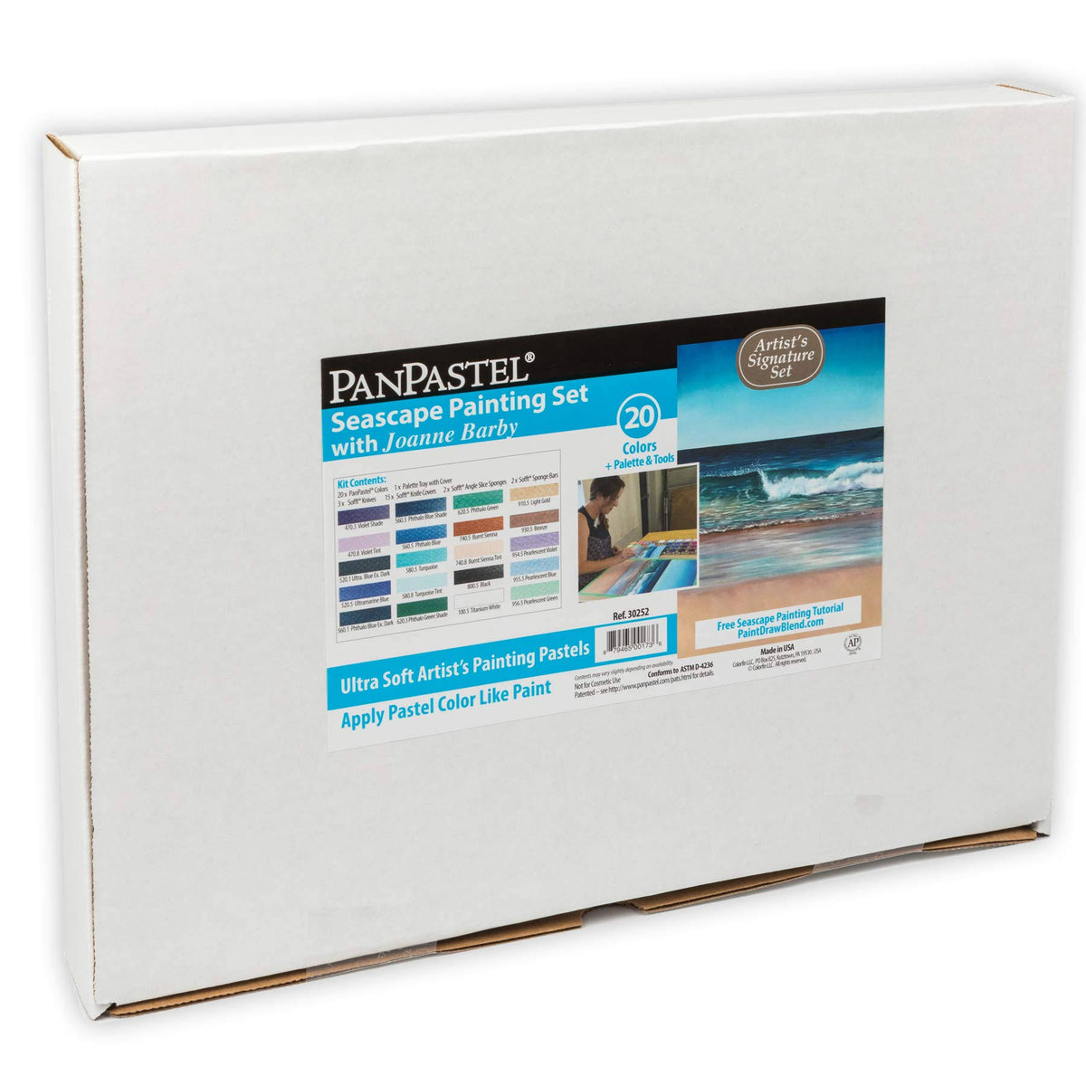 Set of 20 Artists Painting Pastels V812