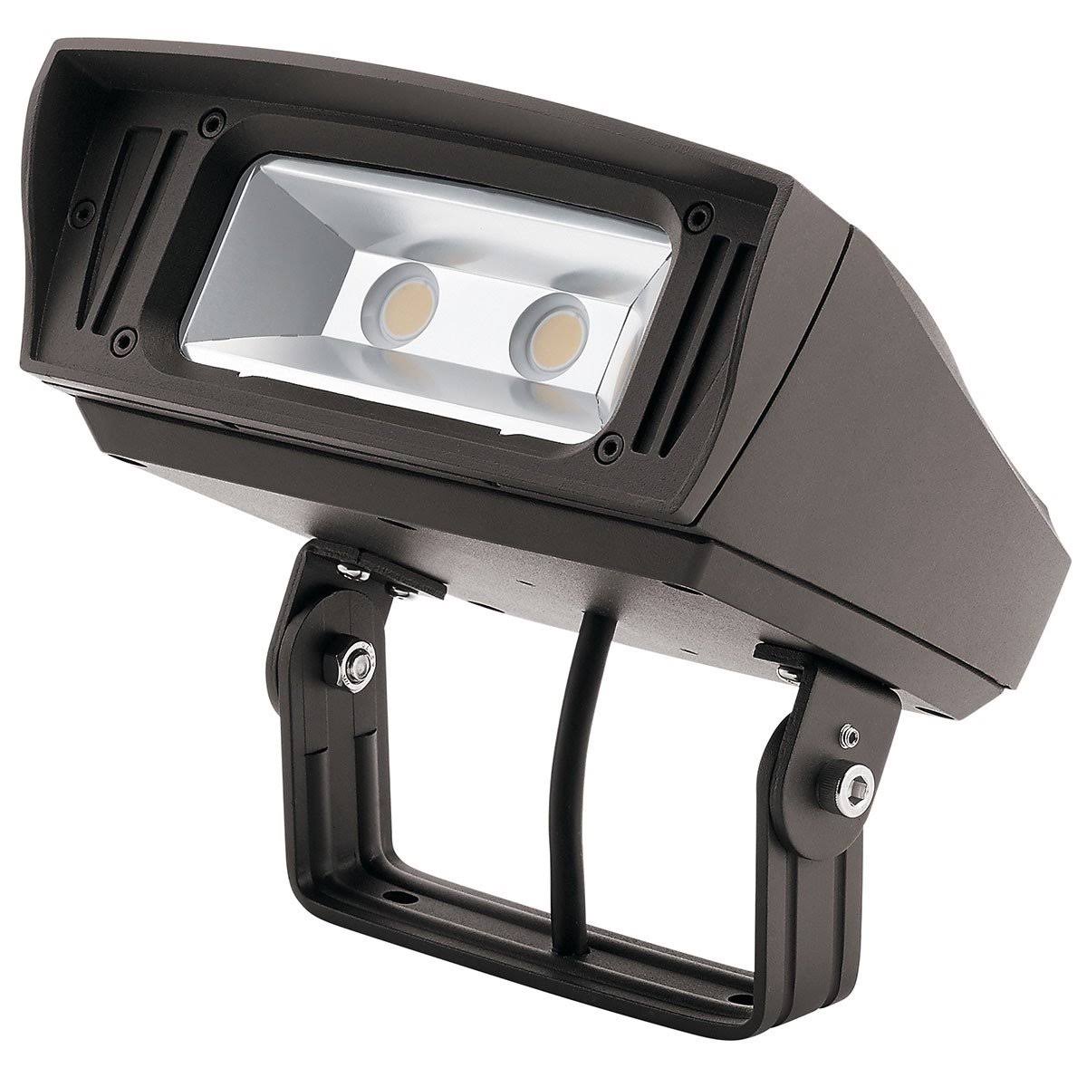 Textured Black LED Landscape Flood Light L6265