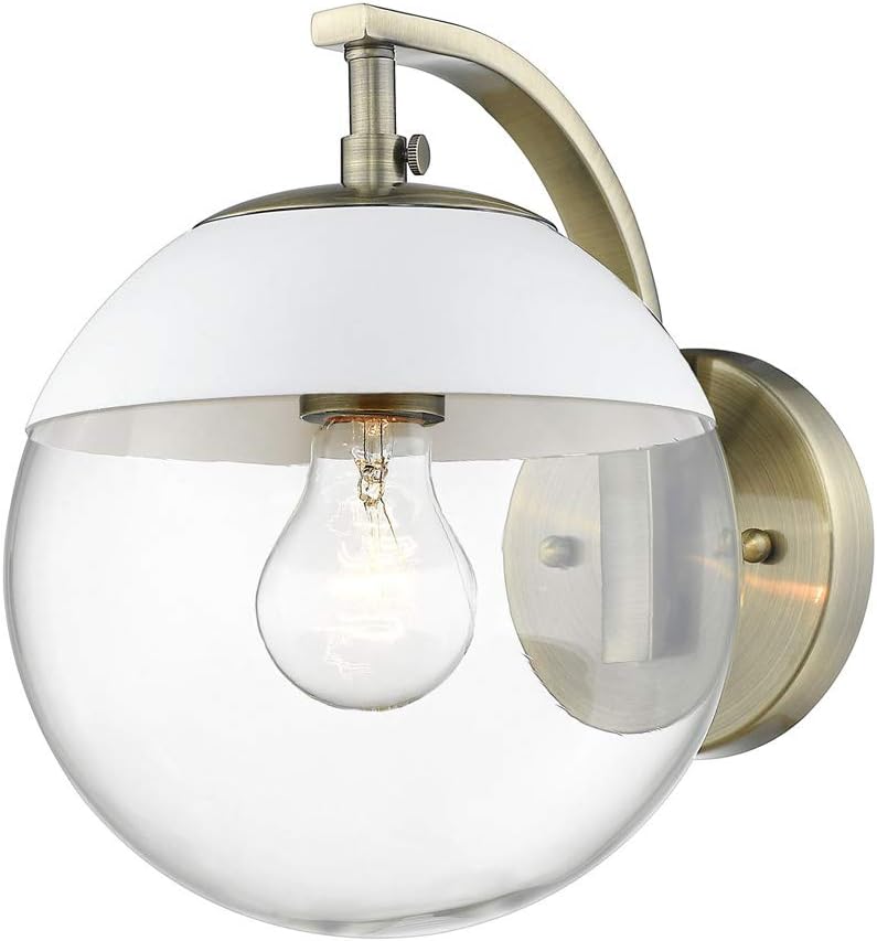 Pack of 2 Aged Brass Sconce E9943