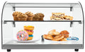 22 Commercial Countertop Bakery Display Case with Front Curved Glass and Rear Door L267