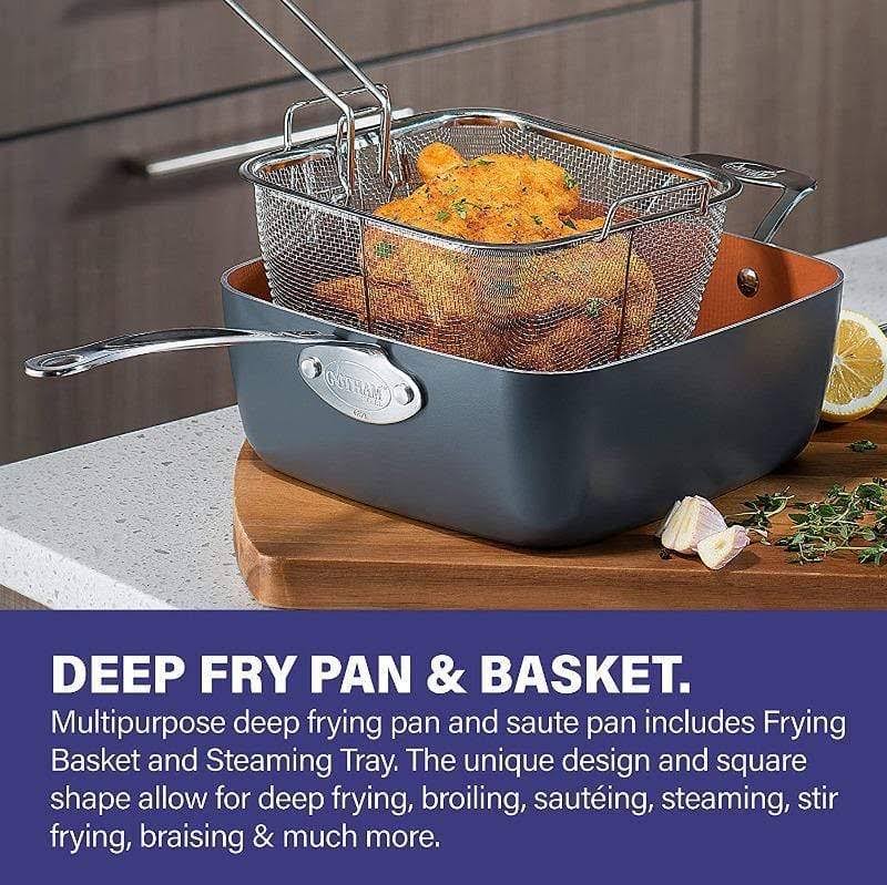20-Piece Hard-Anodized Cookware Set F2607