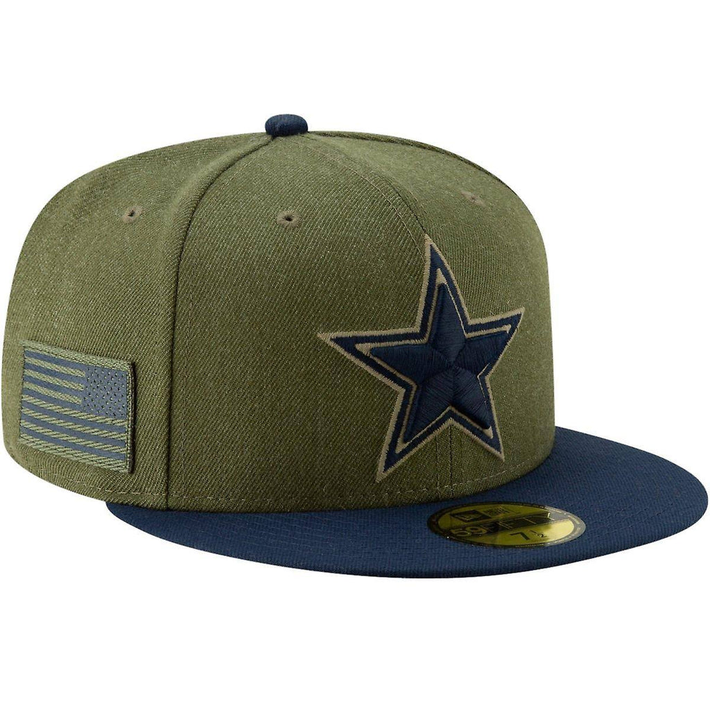 Olive Dallas Cowboys Cap 7 5/8 A37019