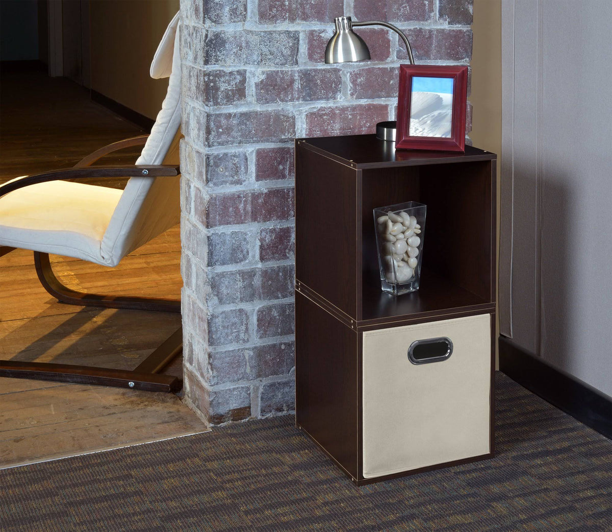 2 Cubes & 1 Canvas Bin Storage Set P828240