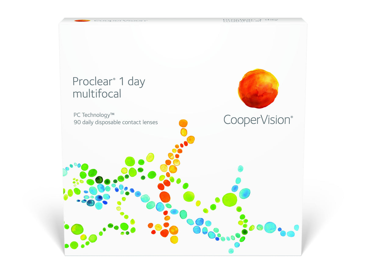 90 Pack 1-Day Multifocal Contact Lenses N73495