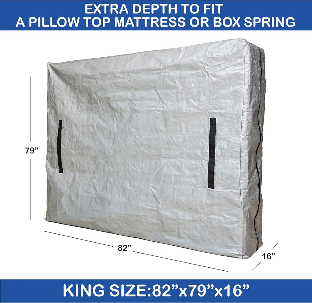 Full Size Reusable Mattress Cover with Heavy Duty Zipper P863