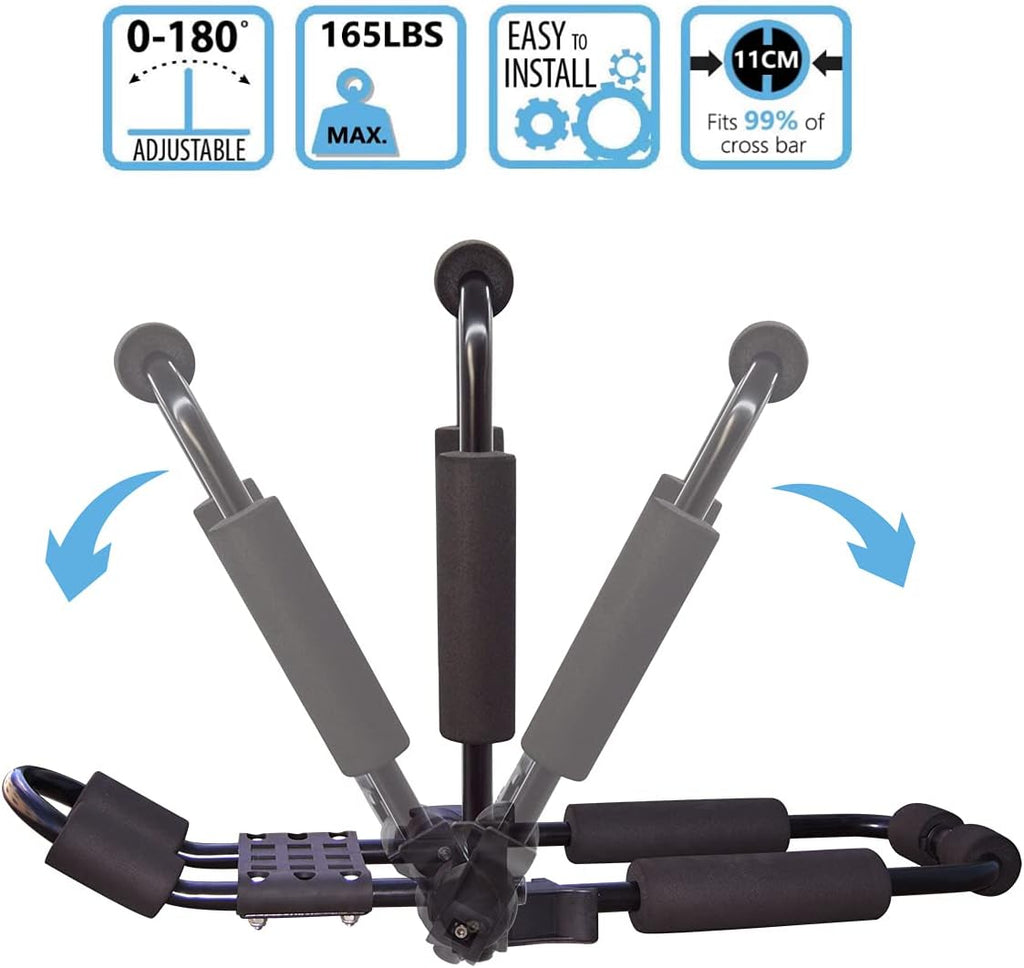 J-Style Foldable Kayak Roof Rack Pack of 2 I221