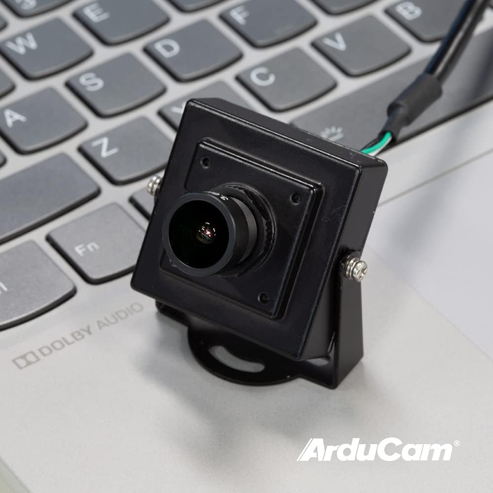 1080P Low Light WDR USB Camera Module with Metal Case, 2MP CMOS IMX291 Wide Angle Webcam with Microphone I1932