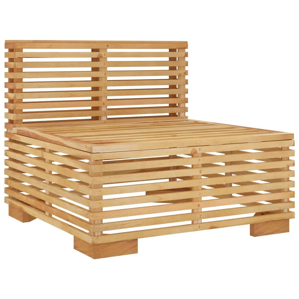 Teak Patio Sofa with Cushions A787938