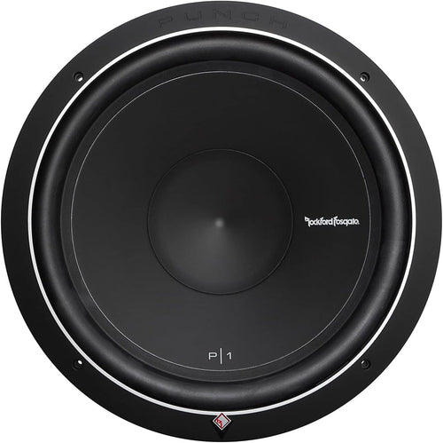 1 P1S2-15 Punch P1 15" 2-Ohm Subwoofers and 1 P1G-15 Stamped Grille Insert S52357