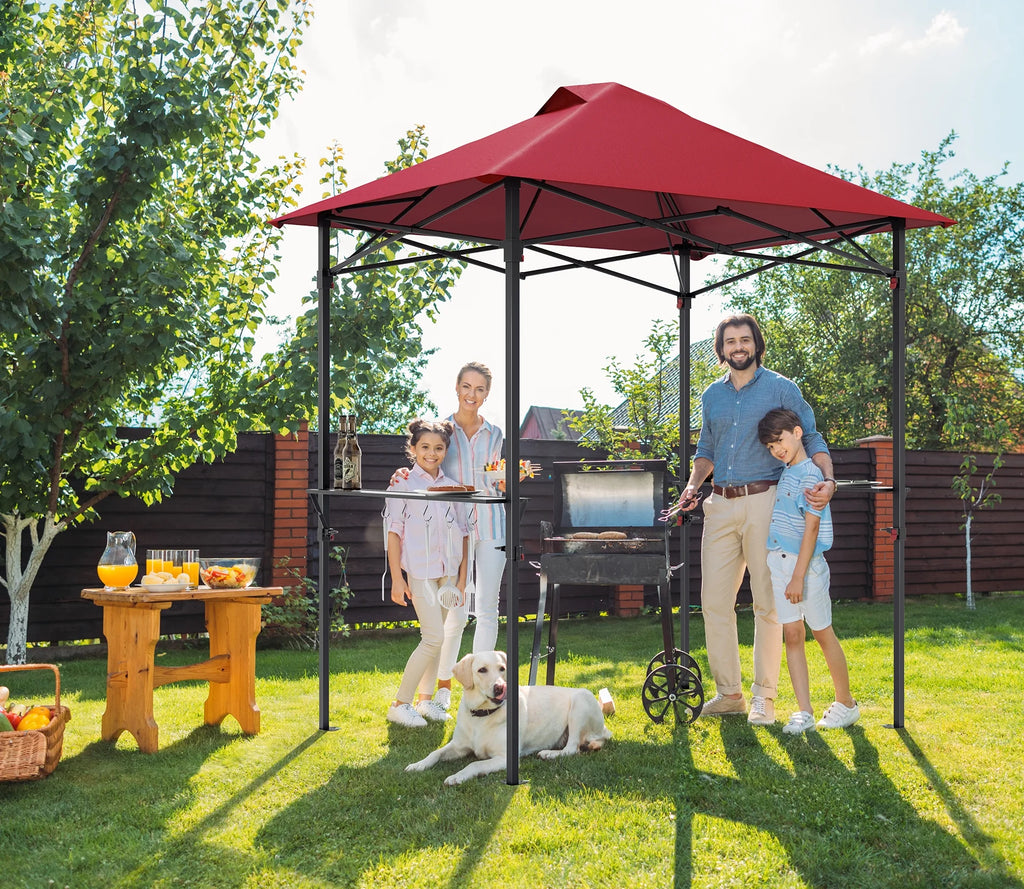 Burgundy Pop up Grill Gazebo C80277