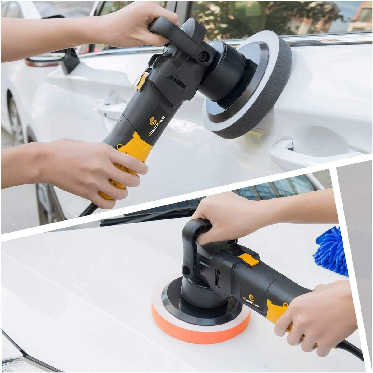 6 Inch Dual Action Polisher with Variable Speeds V531
