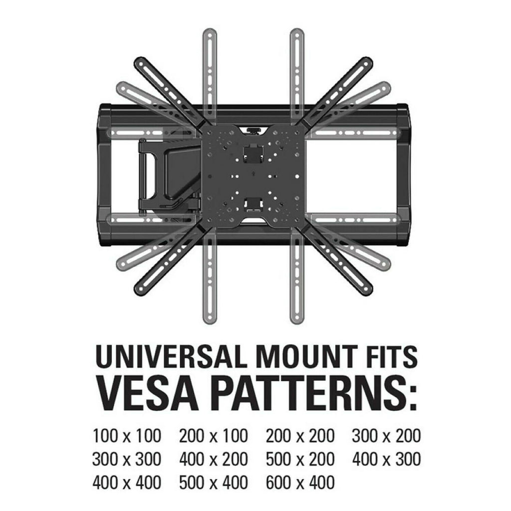 Full-Motion TV Wall Mount for 37x22 to 80x22 TVs C3899