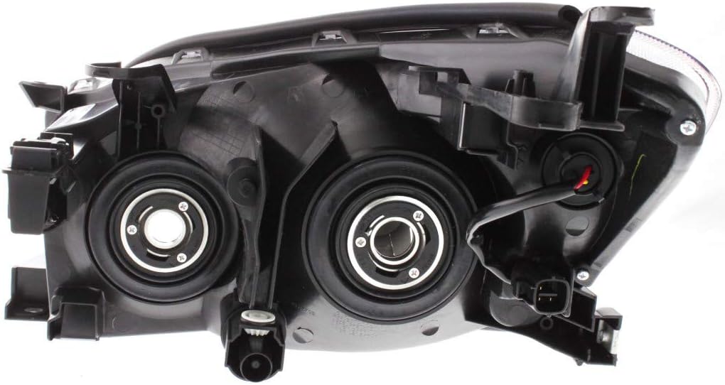 2006 2008 TOYOTA RAV4 Head Light Assembly Passenger Side Black Housing P5338