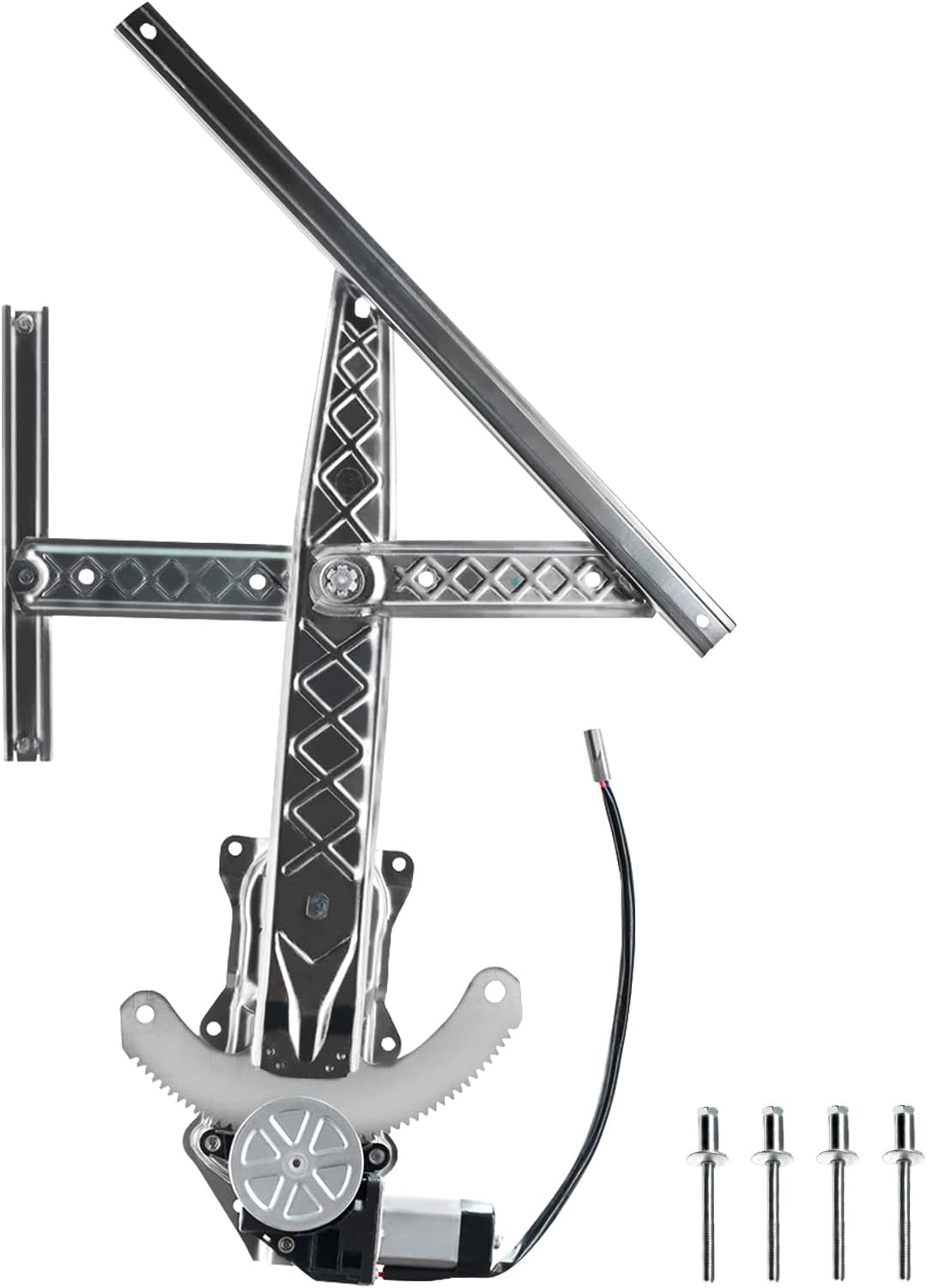 Electric Power Window Regulator with Motor Front Right Passenger Side Pack of 2 T264009