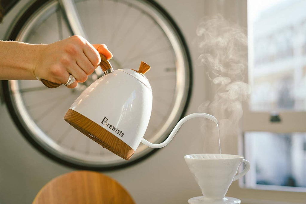 Pearl White Gooseneck Variable Kettle, 600ml B363075