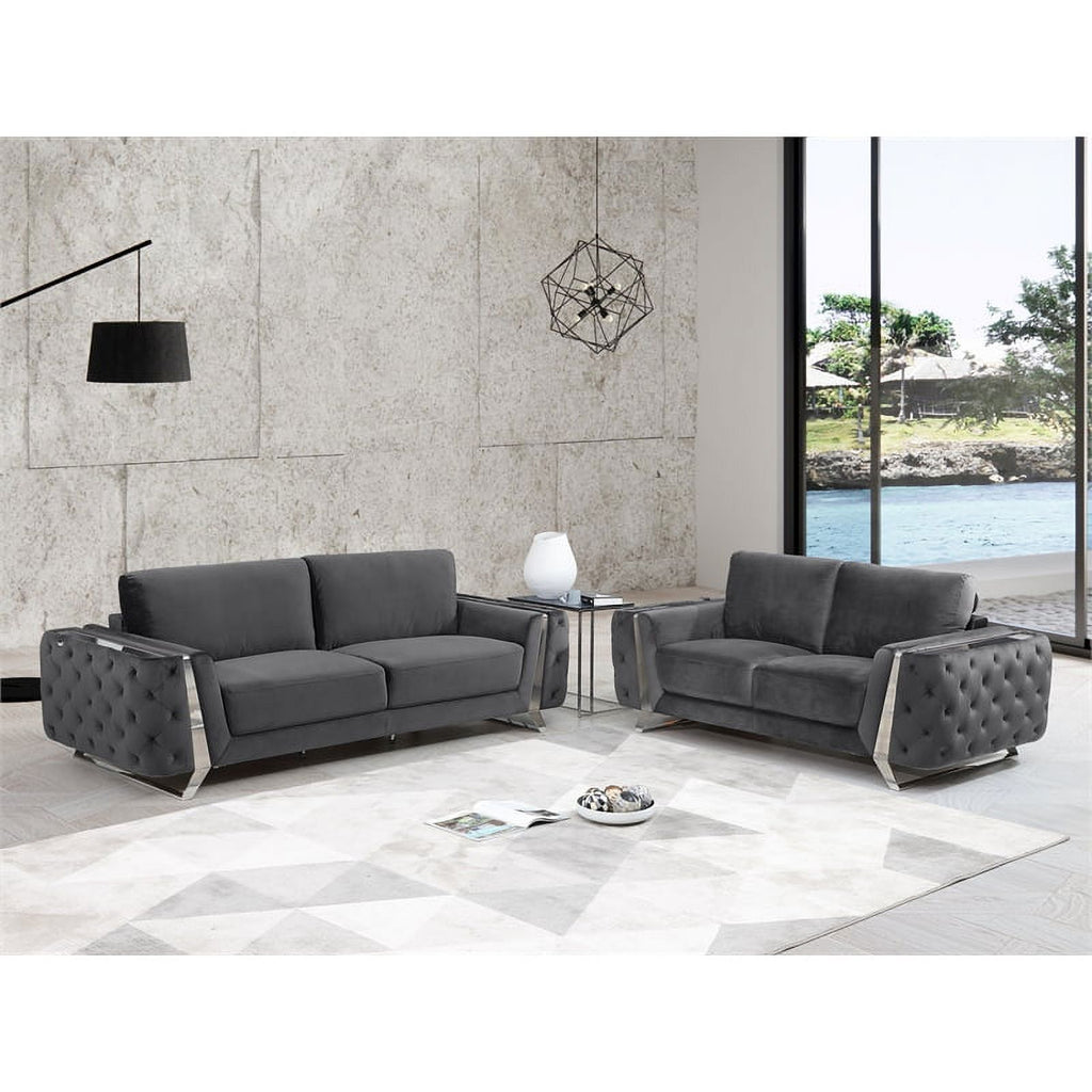 Modern Italian Fabric Sofa Set H13384