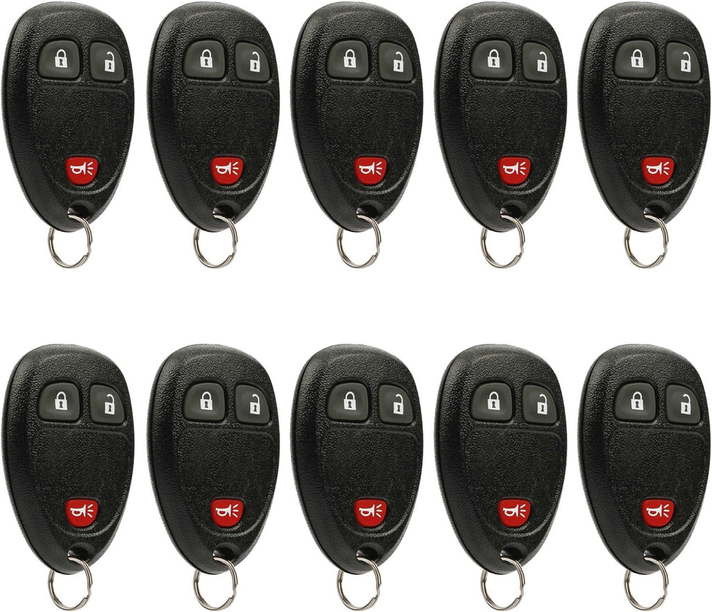 Bulk Lot of 10 Pack of 2 Keyless Entry Remote C9507