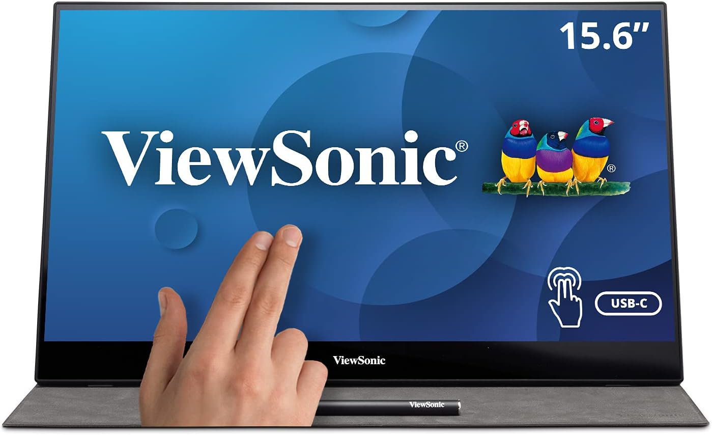 15.6 Inch 1080p Portable Monitor with IPS Touchscreen M50761
