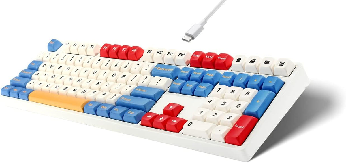 Wired 108 Keys Mechanical Gaming Keyboard X7440