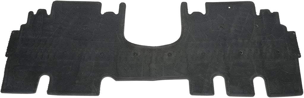 Black Rubber Floor Mat for Jeep Wrangler 4-Door 3-Piece F91430