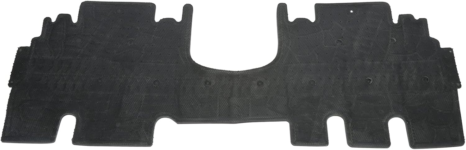 Black Rubber Floor Mat for Jeep Wrangler 4-Door 3-Piece F91430