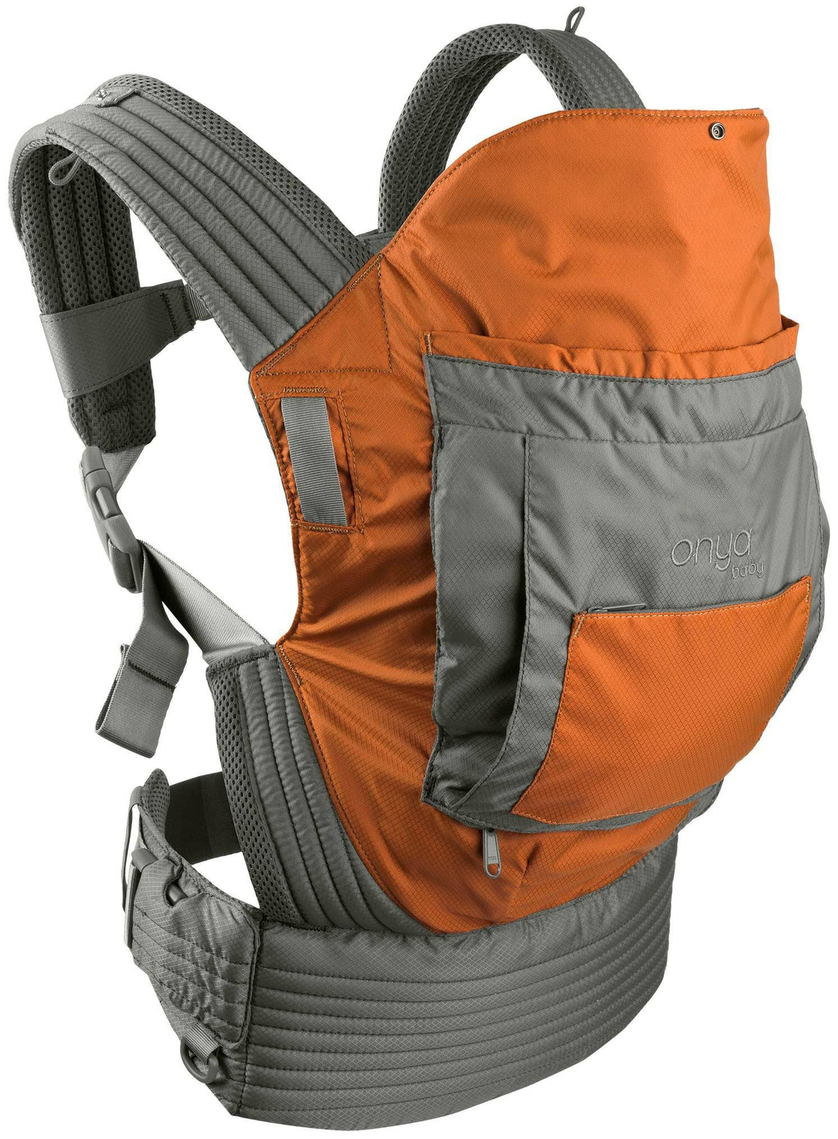 Burnt Orange Slate Grey Baby Carrier I44971