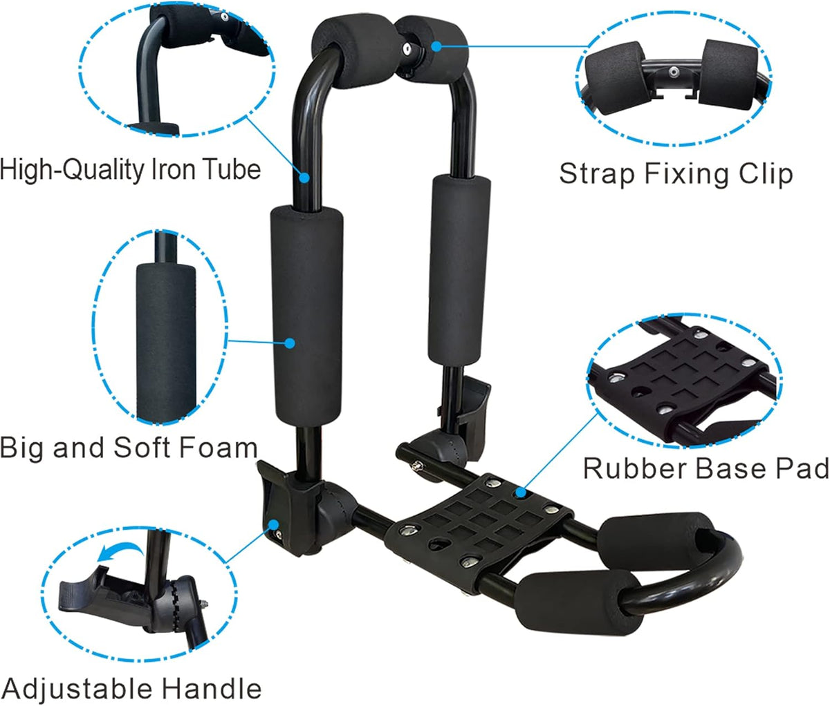 J-Style Foldable Kayak Roof Rack Pack of 2 I221