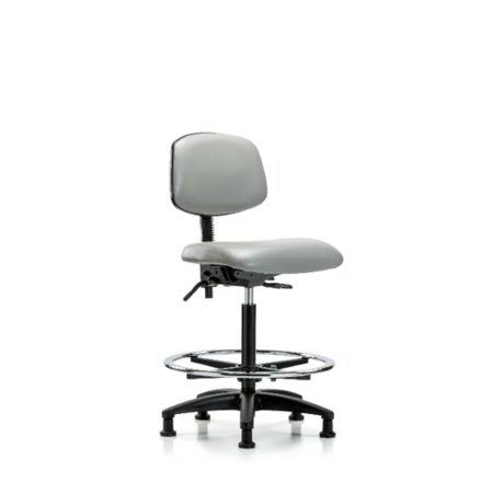 Imperial Blue Drafting Chair with Glides X824763