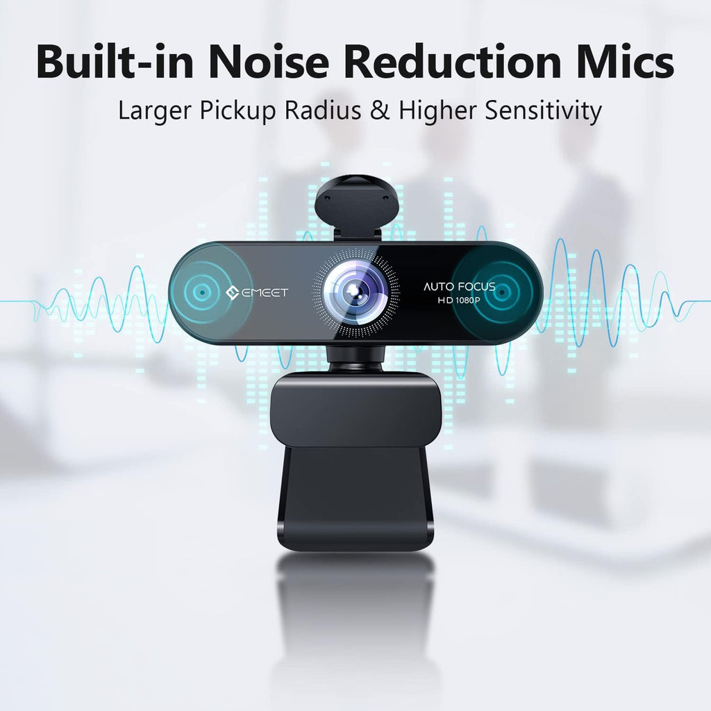 1080P Webcam with Microphone and Privacy Cover S271