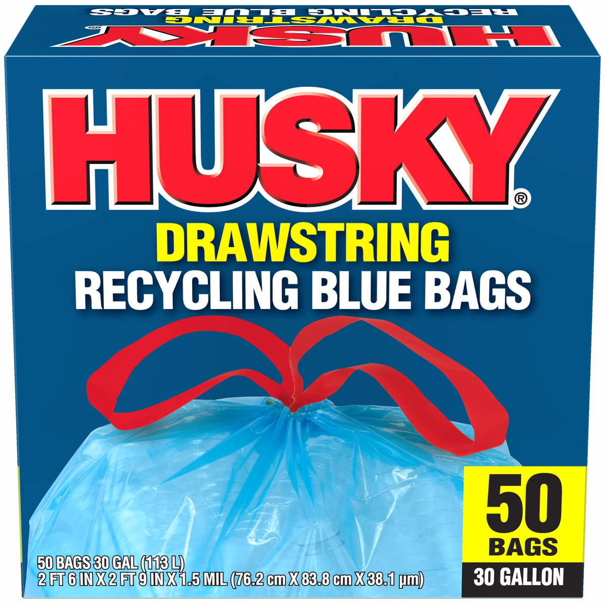 Blue Recycling Bag N537