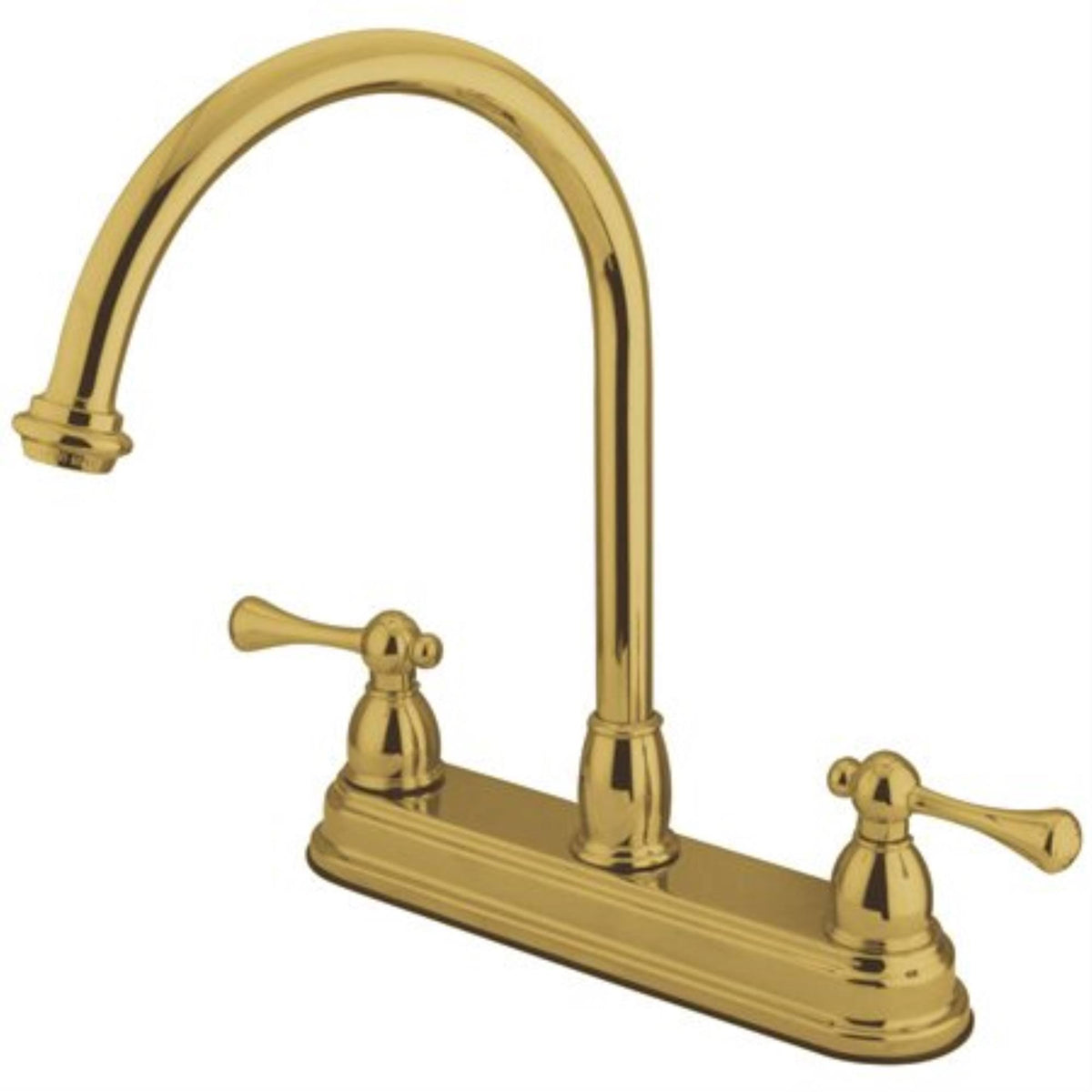 Polished Brass Centerset Kitchen Faucet O14001