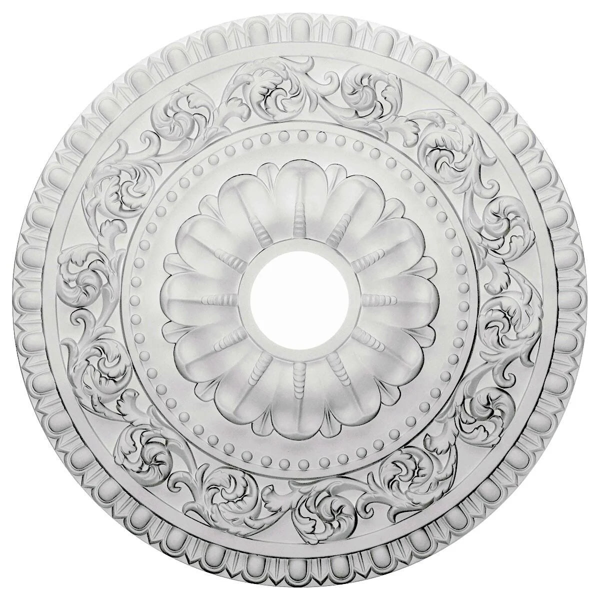 Vaduz Ceiling Medallion, Hand-Painted Painted Turtle E67112