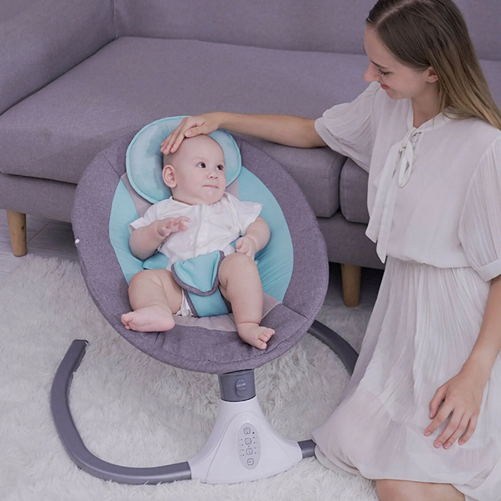 Blue Baby Bouncer Swing Chair D3114