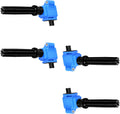 4pcs Ignition Coil Pack Compatible With Lincoln Ford 2012-2019 2.3L 2.0L 1.2L E848