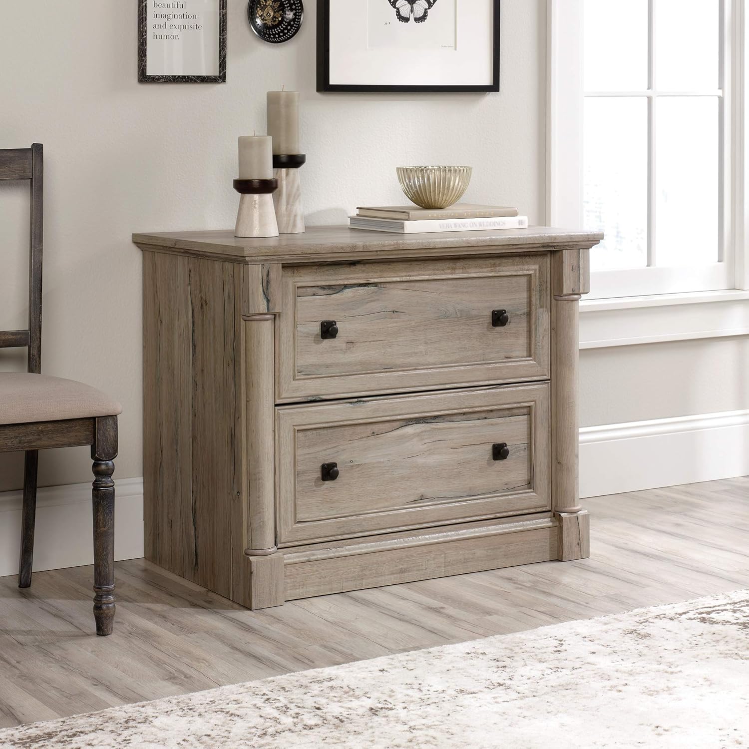 Vintage Oak File Cabinet P338