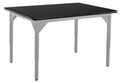 36x22 x 60x22 Height Adjustable Grey Steel Lab Table with High Pressure Laminate Top W449906