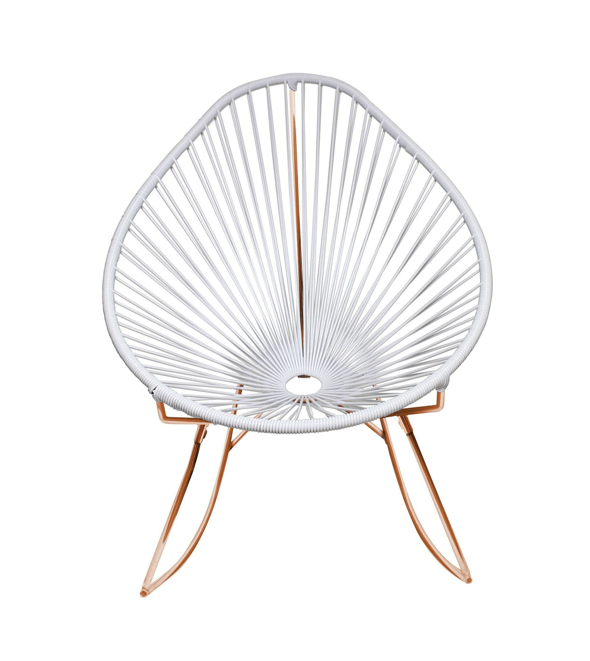 Copper/White Rocker Chair Z60743