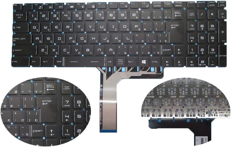 Japanese JP Laptop Keyboard for MSI GS72 GT72 N5951