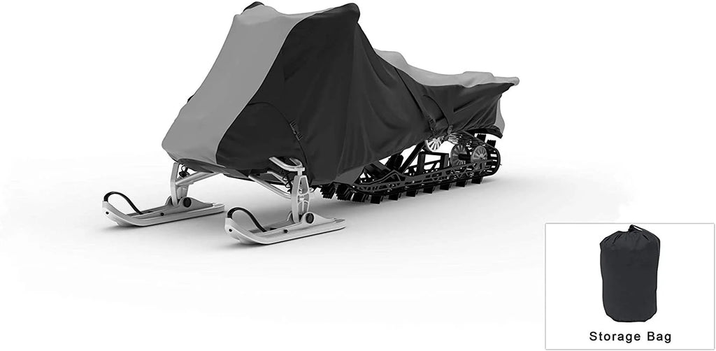Snowmobile Cover with Built-in Securing Straps B34535
