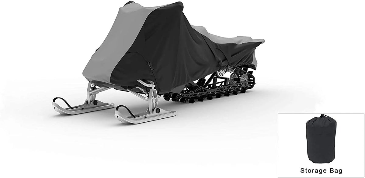 Snowmobile Cover with Built-in Securing Straps B34535
