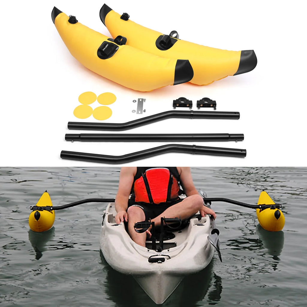 Kayak PVC Inflatable Outrigger Float Stabilizer Kit V81246