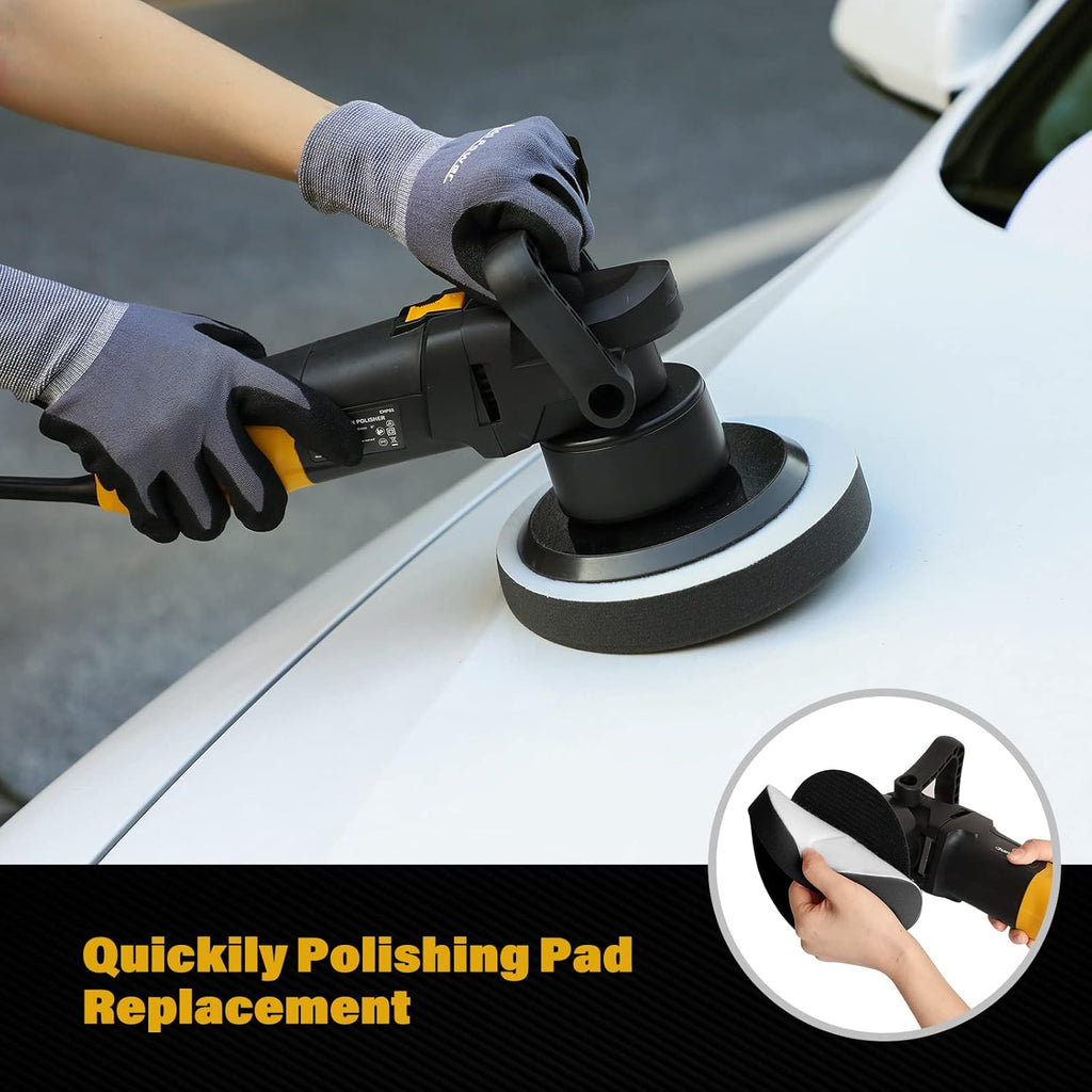 6 Inch Dual Action Polisher with Variable Speeds V531