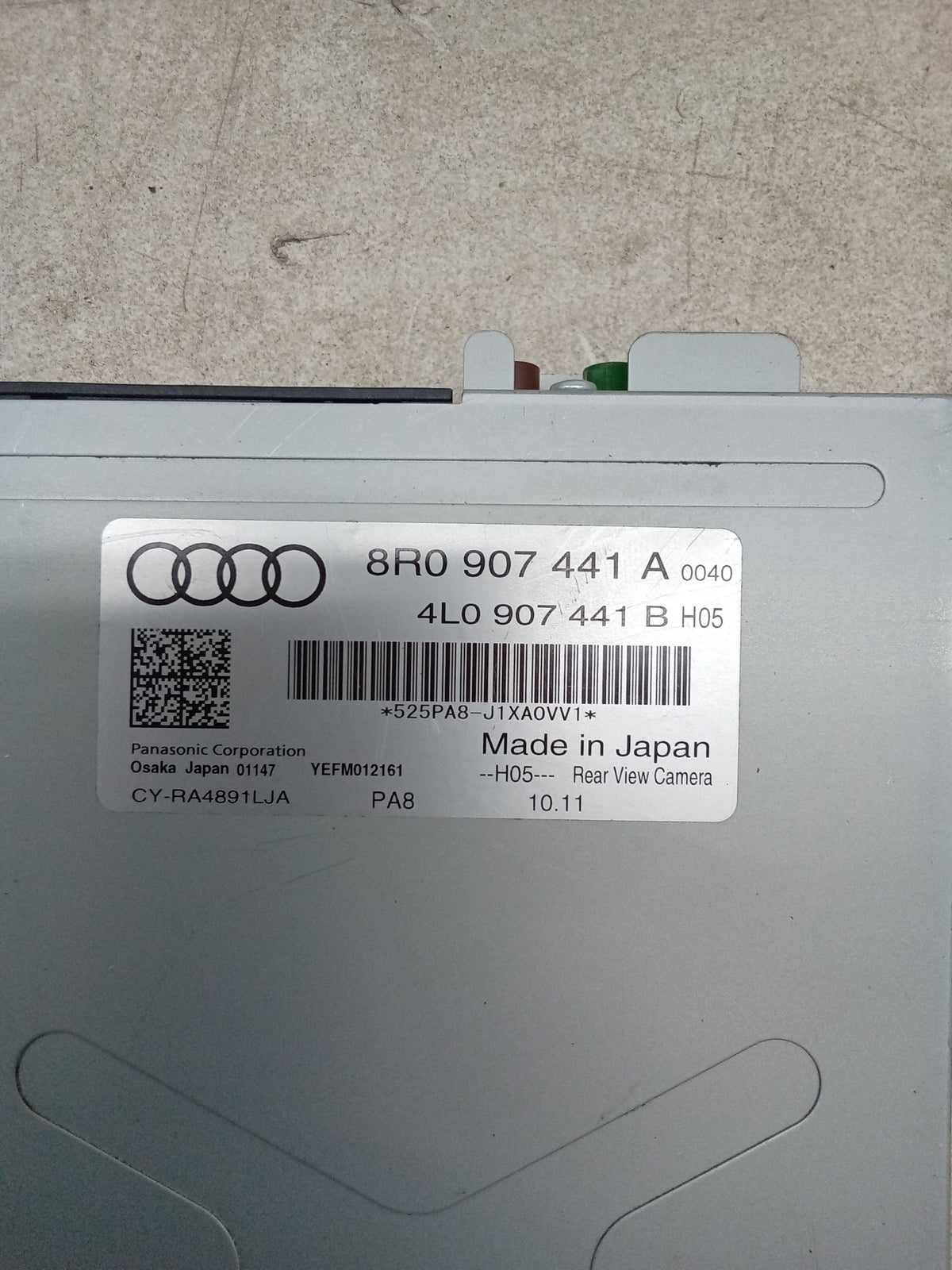 Pre-Owned Audi Q5 Rear View Camera Control Module N281