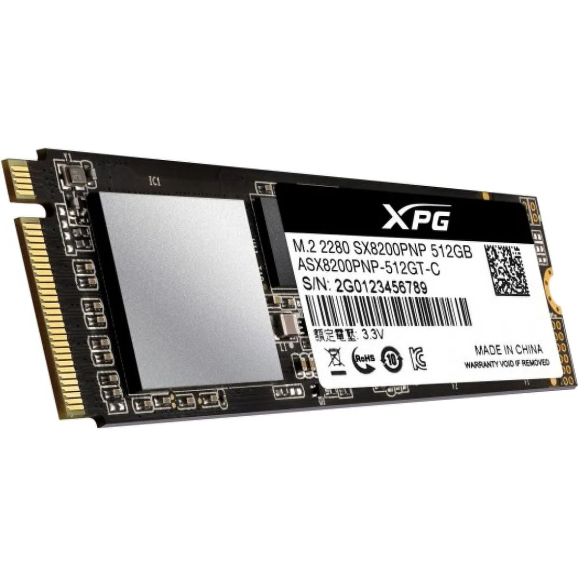 512GB M.2 NVMe PCIe Gen3x4 Internal Solid State Drive K525