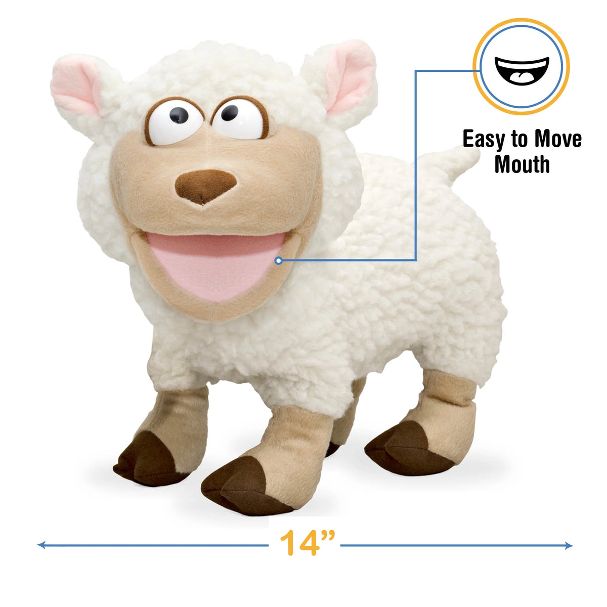 14" Animal Hand Puppet G81092