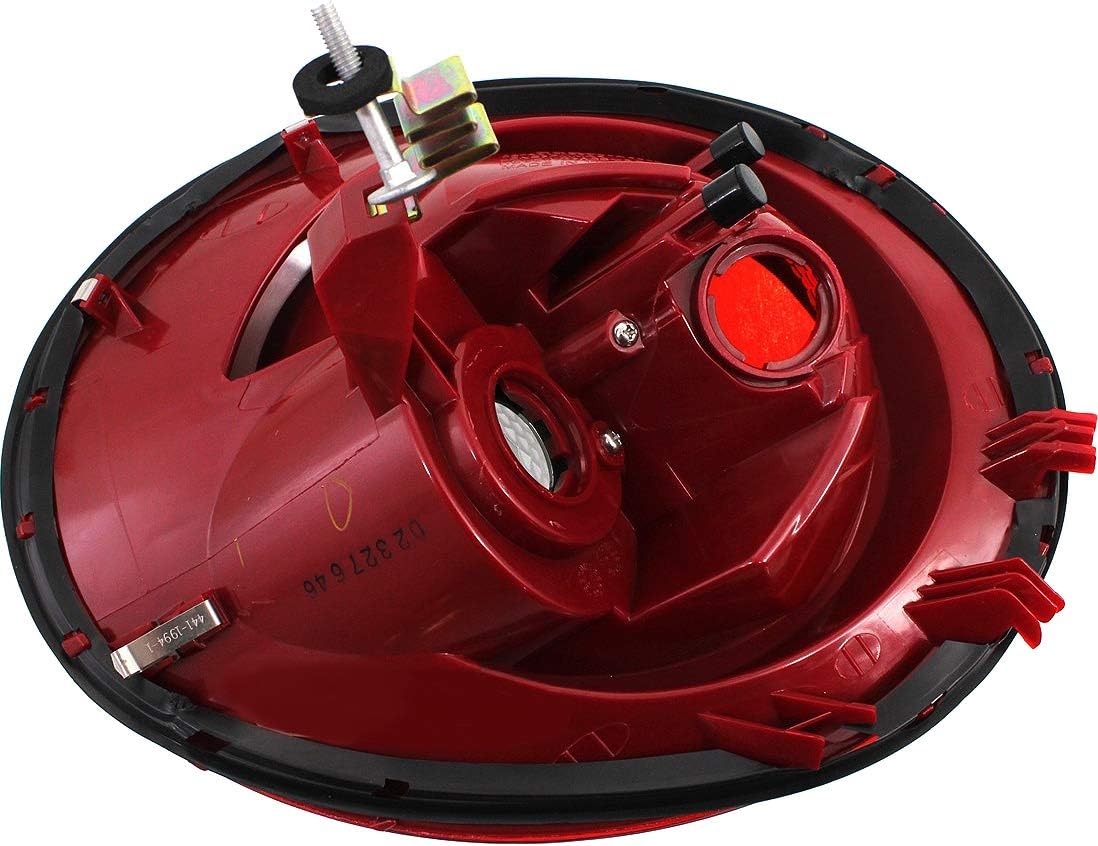 Tail Light for VOLKSWAGEN BEETLE 06-10 LH Lens and Housing Pack of 2 Y2788