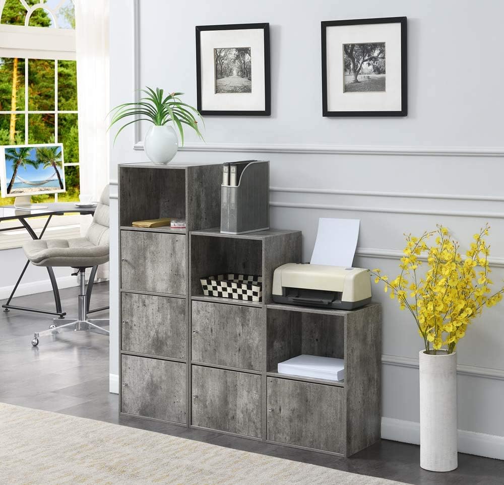 3 Door Faux Birch Cabinet X790055